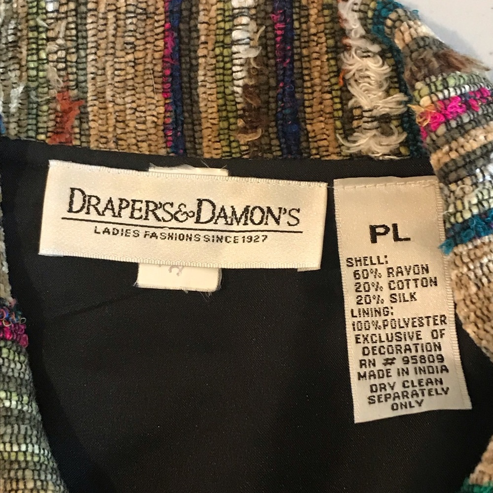 Rare Vintage Multicolor Embroidered Jacket - Picture 9 of 9